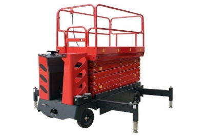 Ножничный подъемник QZ-030-090 WD OXLIFT 300 кг 9 м. Изображение №1