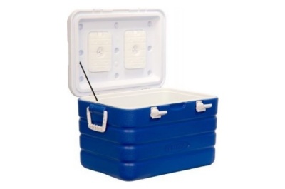 Контейнер TP 60 синий с крышкой 630x430x400 мм. Изображение №1