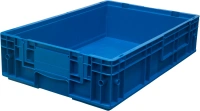 Ящик перфорированный 594×396×148, арт.: 6147 RL-KLT, объём 25.3, голубой, код: 20863