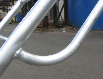 Лестница наклонная Megal ЛПНА-8,2 складные поручни 9260 мм. Изображение №7