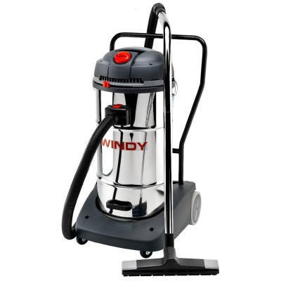 Пылеводосос LAVOR Professional Windy 365 IR (3 мотора, 3600 Вт, бак 65 л, нержавеющая сталь). Изображение №2