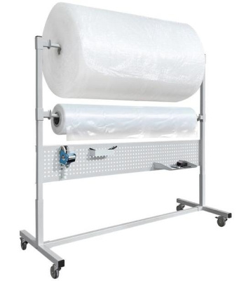 Упаковочная стойка для рулонов GRESSON СУР (передвижная, с перфопанелью, 4 типоразмера). Изображение №6