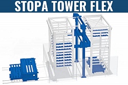 Автоматический склад для металлического листа - STOPA TOWER Flex
