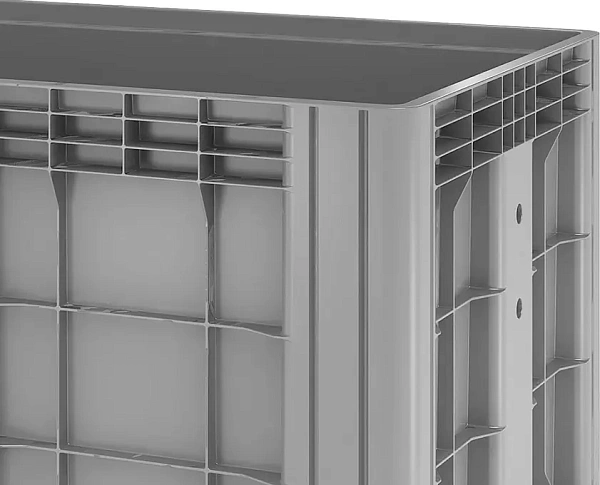 Фото контейнер sdbox 1208 sw 1200х800х913 мм сплошной серый на колесах на сайте www.kiit.ru в интернет-каталоге КИИТ ☎ +7(800) 707-07-45 Изображение №3