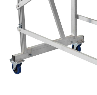 Лестница с платформой на колесах Megal ВС-1,5 -  высота площадки 1,5 м, нагрузка 150 кг. Изображение №12