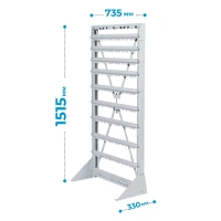 Фото стойка с ящиками для метизов стелла-техник а1-11-01-00 на сайте www.kiit.ru в интернет-каталоге КИИТ ☎ +7(800) 707-07-45 Изображение №3