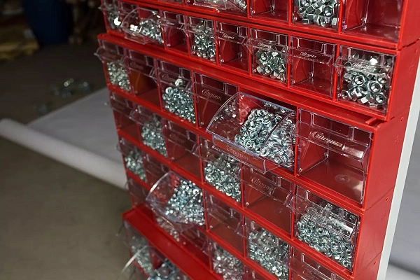 Фото короб органайзер с откидными ячейками стелла-техник f-600-6 на сайте www.kiit.ru в интернет-каталоге КИИТ ☎ +7(800) 707-07-45 Изображение №4