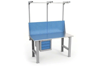 Верстак ДиКом ВЛ-150-02 с экраном ВЛ-150-Э3. Изображение №1