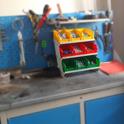 Настольный органайзер 12 ящиков V-1-12. Изображение №5