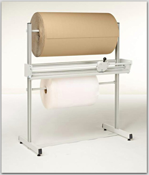 Фото стойка держатель бумажных рулонов и блока резки на сайте www.kiit.ru в интернет-каталоге КИИТ ☎ +7(800) 707-07-45