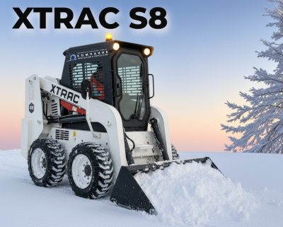 Мини погрузчик с бортовым поворотом XTRAC S8 (850 кг). Изображение №1