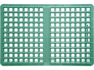 Ящик пластиковый перфорированный 600x400x420 мм (арт. 942.01.01.01). Изображение №2