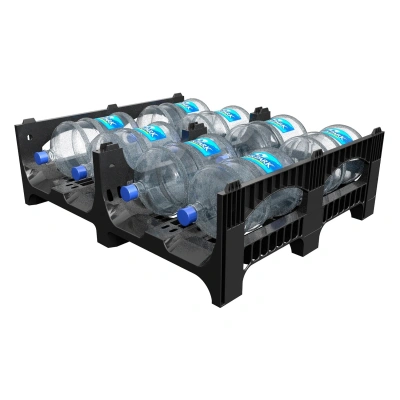 Пластиковый поддон BottleRack для 19 литровых бутылей с водой. Изображение №2