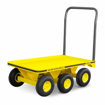 Ручная платформенная тележка Walzmatic 600: разворот на месте, нагрузка до 400 кг. Изображение №3