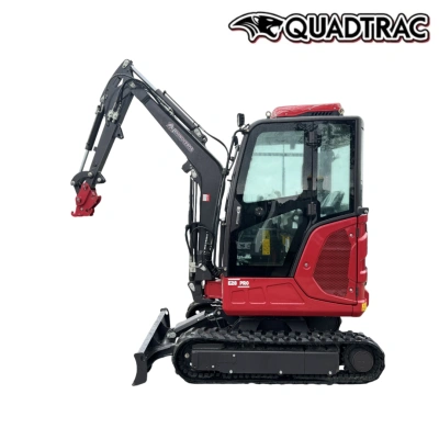 Мини экскаватор с кабиной QUADTRAC EX28 PRO. Изображение №2