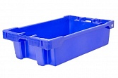 Рыбный синий ящик CRAEMER 890х560х235 конусный 50 кг/75 л с дренажными отверстиями