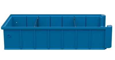Контейнер SK 41509 400x155x90 синий. Изображение №2