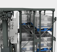 Телескопические вилы двойной глубины (DD) - кран-штабелер Диком