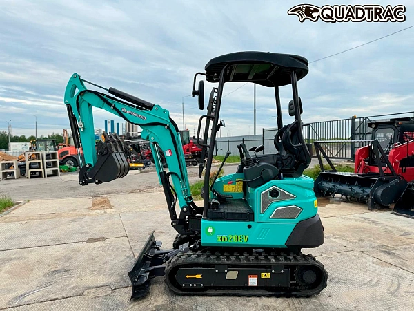 Фото электрический мини-экскаватор quadtrac xn20ev (2000 кг, 5 квт, глубина копания 2,35 м) на сайте www.kiit.ru в интернет-каталоге КИИТ ☎ +7(800) 707-07-45 Изображение №15
