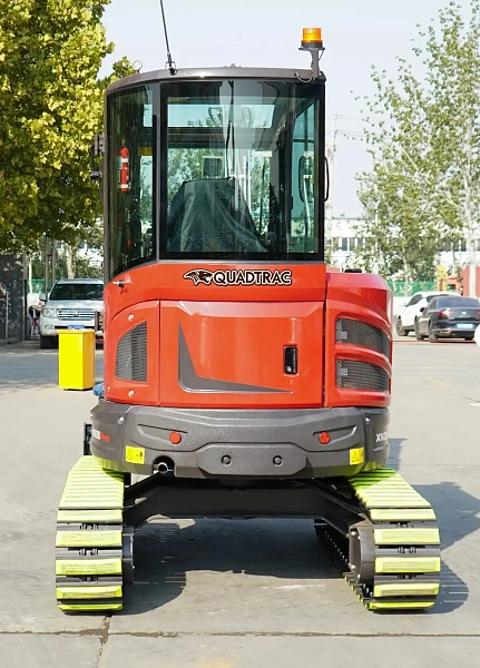 Фото мини экскаватор с отапливаемой кабиной quadtrac ex40 pro на сайте www.kiit.ru в интернет-каталоге КИИТ ☎ +7(800) 707-07-45 Изображение №4