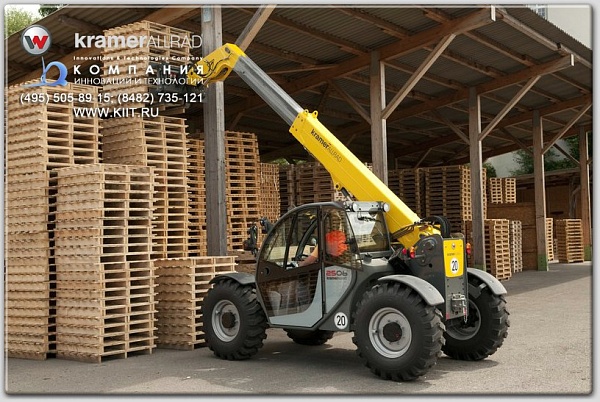 Фото телескопический погрузчик kramer 2506 на сайте www.kiit.ru в интернет-каталоге КИИТ ☎ +7(800) 707-07-45 Изображение №7