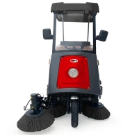 Электрический привод работает тихо и не создаёт шума, что позволяет проводить уборку в жилых зонах в утренние и вечерние часы, не нарушая покой жителей