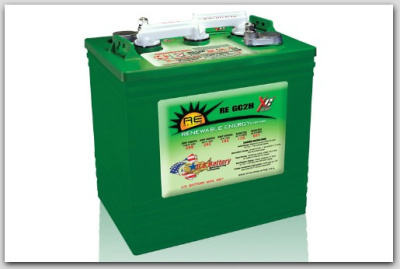 Тяговый аккумулятор 6В, US REGC2H XC. Изображение №1