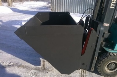 Ковш на вилочный погрузчик КВ-150/1,0. Изображение №1