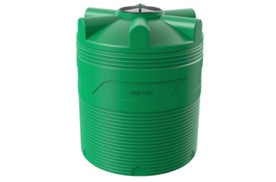 Емкость V 1000 литров зеленая. Изображение №1