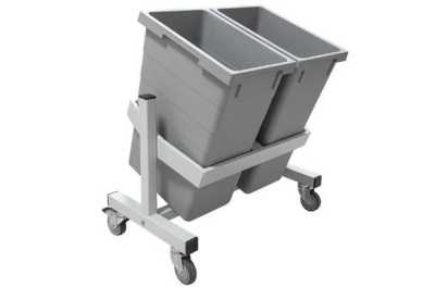Тележка для 2-х контейнеров Gresson ПДК-2. Изображение №1