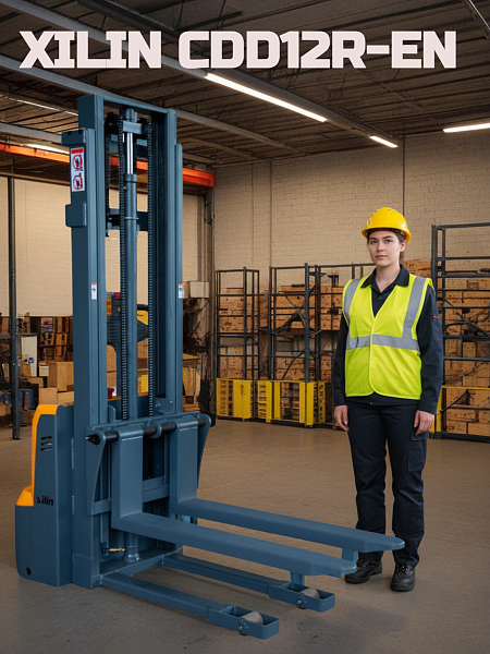 Фото штабелер самоходный 1,2 т 3,0 м xilin cdd12r-en 24/105 в/ач с раздвижными вилами на сайте www.kiit.ru в интернет-каталоге КИИТ ☎ +7(800) 707-07-45 Изображение №5