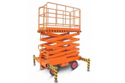 Подъемник ножничный передвижной TOR SJY 300 кг 11 м (от сети). Изображение №1