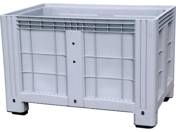 Фото контейнер sdbox 1208 s 1200х800х800 мм сплошной серый на ножках на сайте www.kiit.ru в интернет-каталоге КИИТ ☎ +7(800) 707-07-45