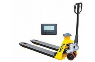 Тележка гидравлическая с весами XILIN г/п 2000 кг BFC6-7 с LED-дисплеем. Изображение №1