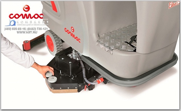 Фото поломоечная машина comac flexy 75b на сайте www.kiit.ru в интернет-каталоге КИИТ ☎ +7(800) 707-07-45 Изображение №9