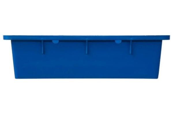 Фото ящик п/э сырково-творожный 532х400х141 синий без крышки на сайте www.kiit.ru в интернет-каталоге КИИТ ☎ +7(800) 707-07-45