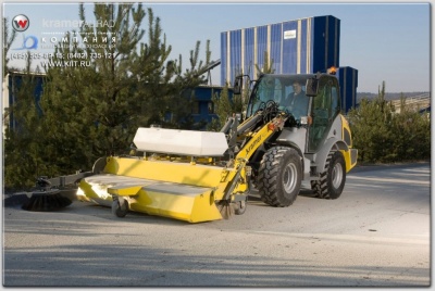 Щетка подметальная для мини погрузчика. Изображение №2