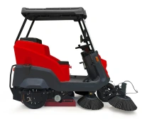 Трёхколёсная база позволяет выполнять разворот практически на месте — это особенно важно в узких проходах и на заводских территориях