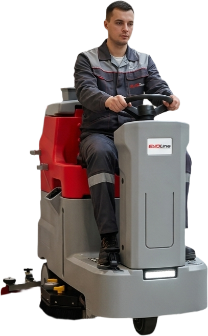 Поломоечная машина EVOline SDB 700 R-V2 — производительная уборка больших площадей с комфортом оператора - КИИТ