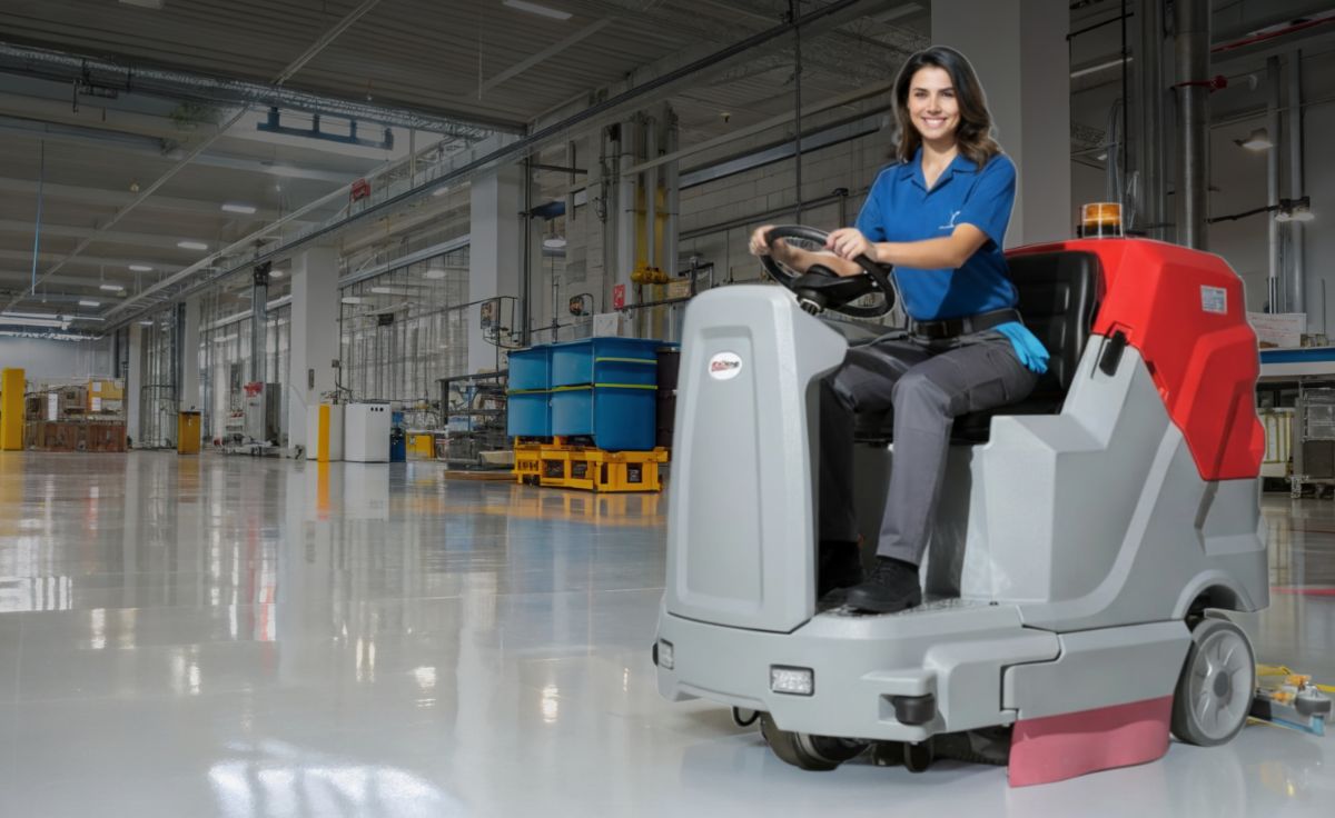 Поломоечная машина EVOline SDB 860 T для больших производственных площадей в КИИТ