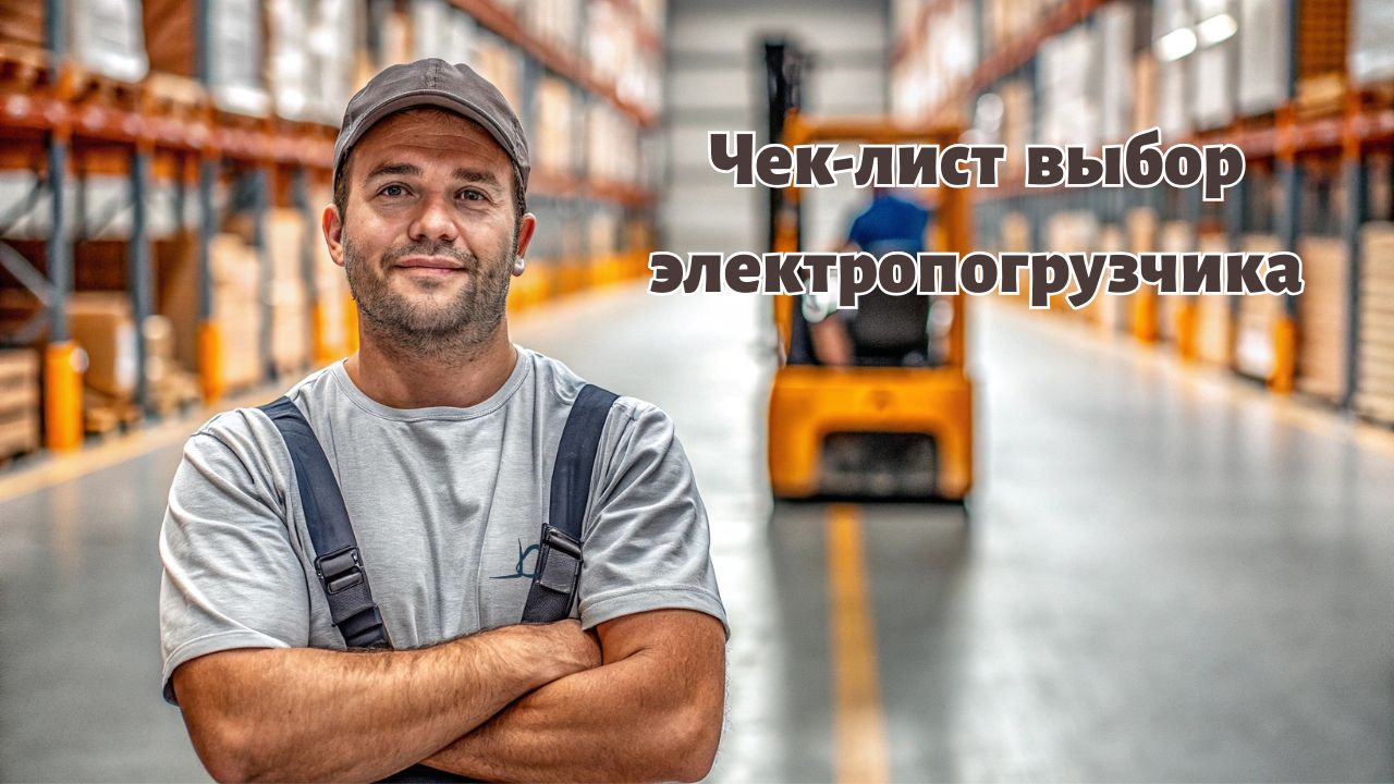Чек-лист выбора электропогрузчика: 15 ключевых критериев - статья КИИТ