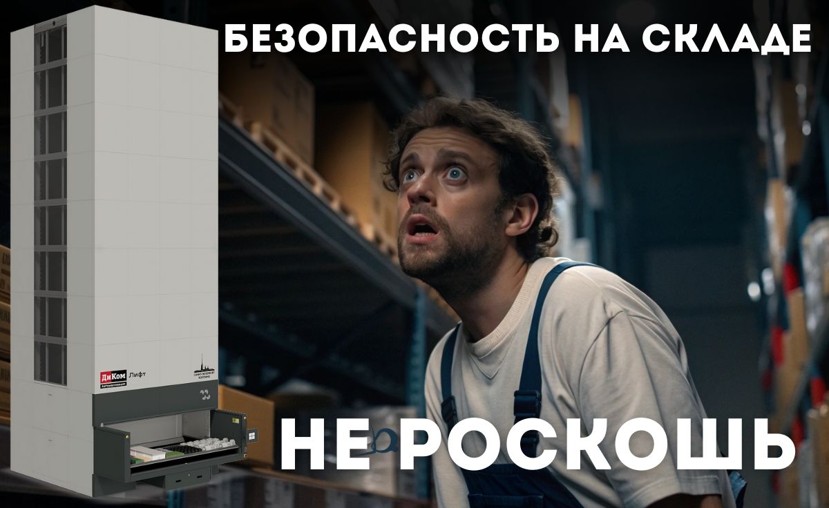 Безопасный склад будущего — уже сегодня: преимущества Диком Лифт - статья КИИТ
