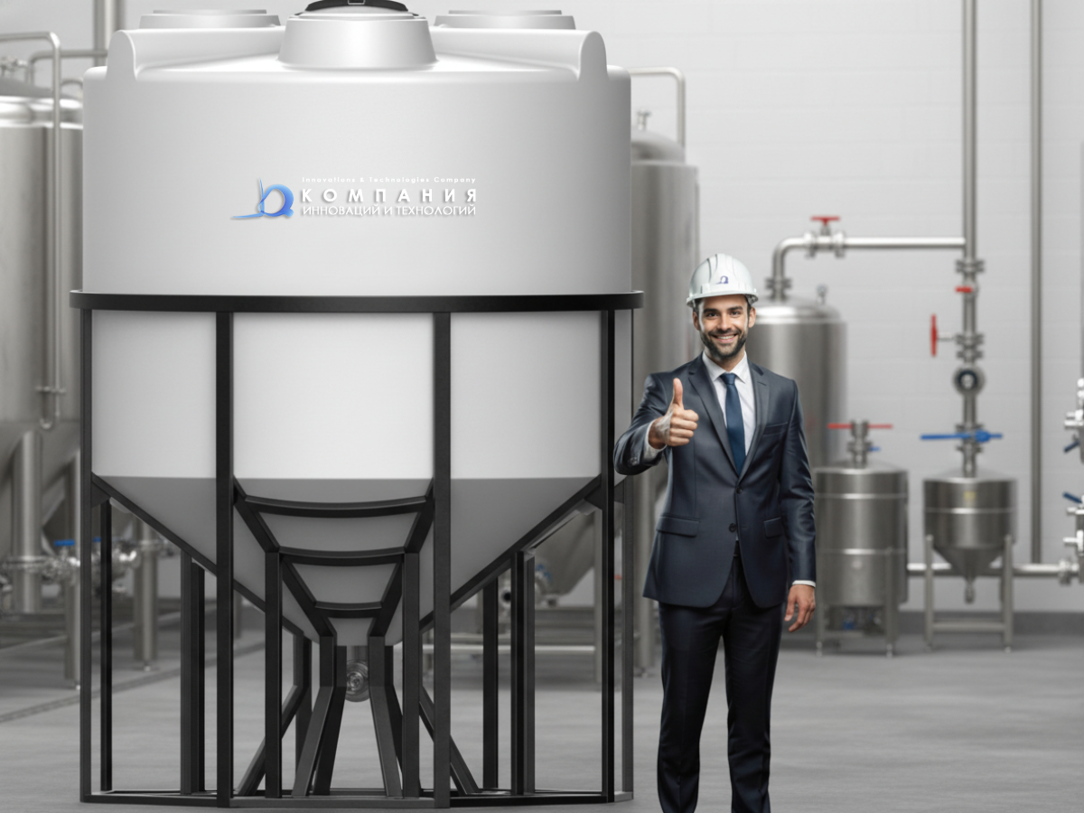 Пластиковые конусные емкости (ЦКТ) купить в КИИТ