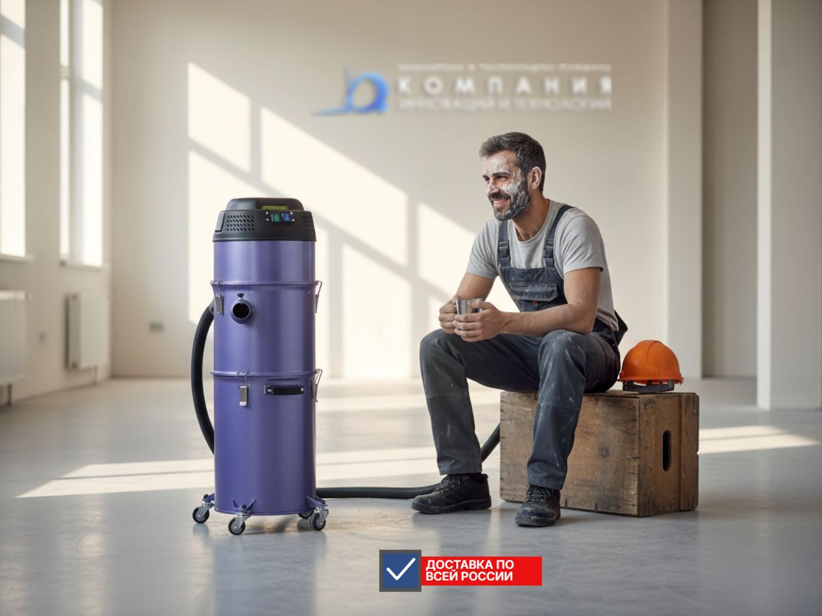 Строительный пылесос Дастпром ПП-220/50.1-1,5 — это новинка 2025 года с увеличенным баком 50 л и розеткой для инструмента, созданная для длительной работы на производстве и стройке. Для заказа и получения профессиональной консультации по подбору оборудования обращайтесь к специалистам КИИТ.